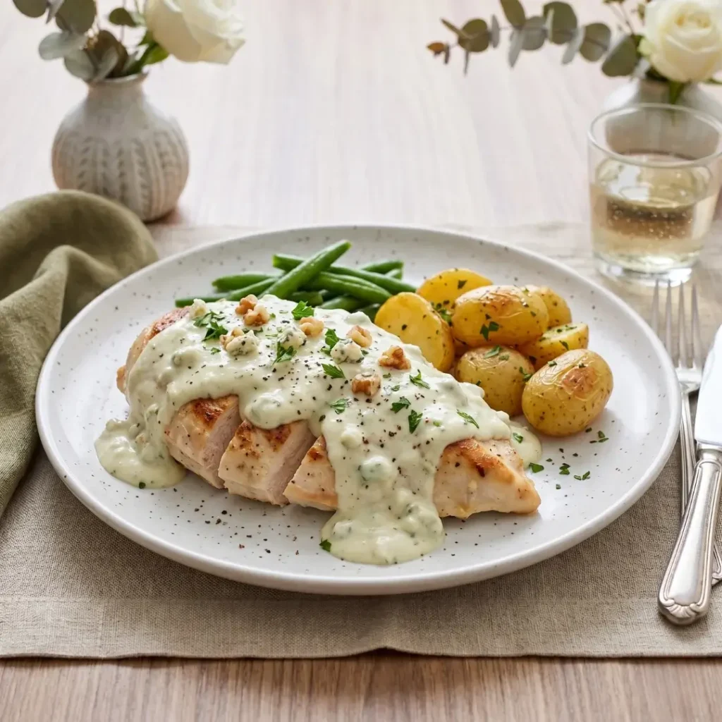 Frango ao Molho Gorgonzola