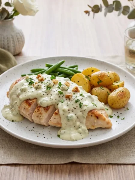 Frango ao Molho Gorgonzola