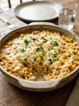 Frango com Requeijão e Milho