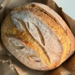 Pão artesanal finalizado