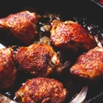 Sobrecoxas ao vinho branco