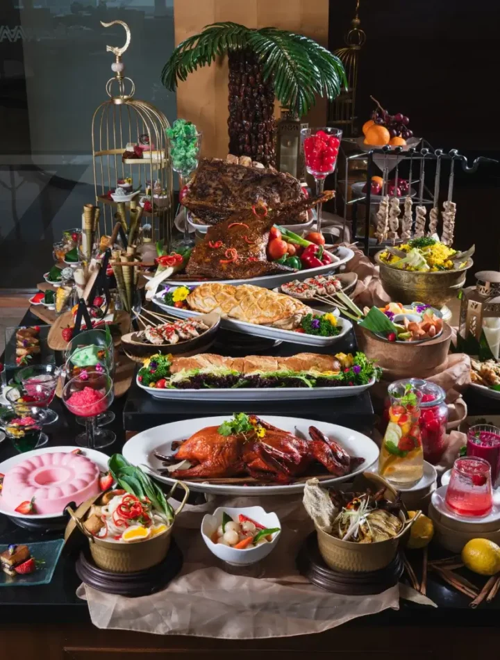 Variedade de pratos típicos internacionais