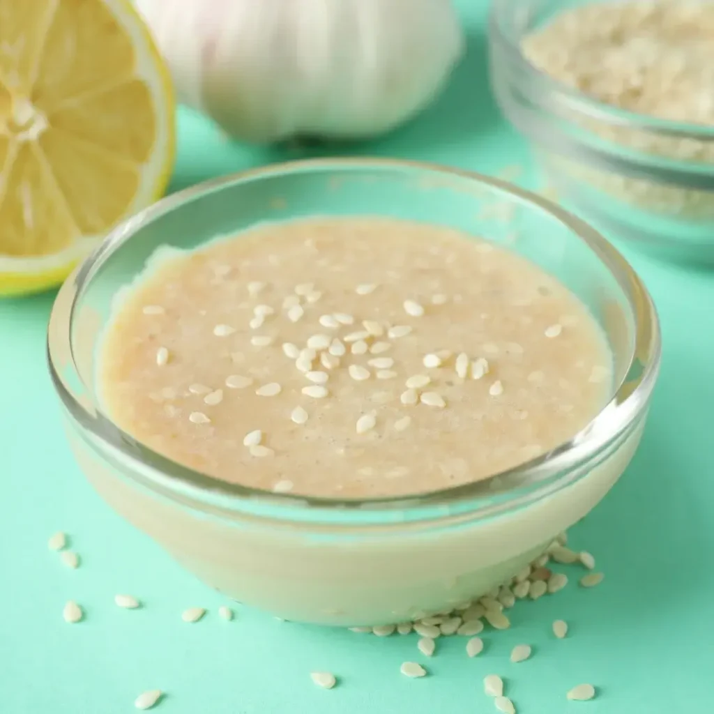Molho de Tahine com Limão
