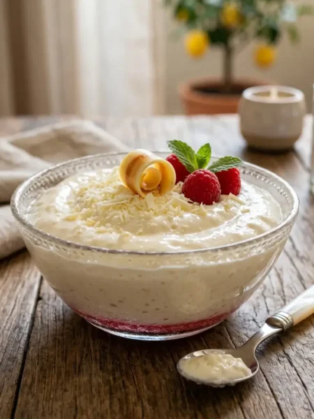 Mousse de Chocolate Branco