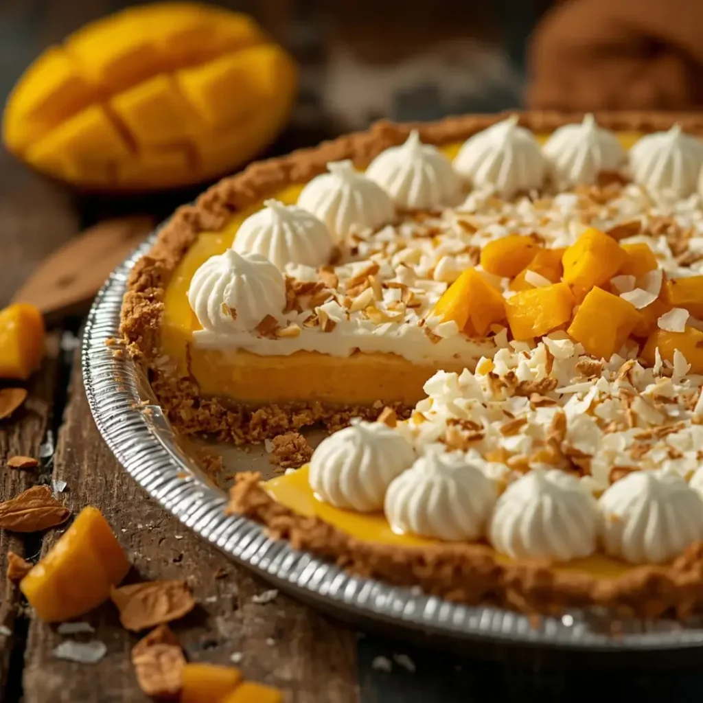 Torta de Manga com Coco